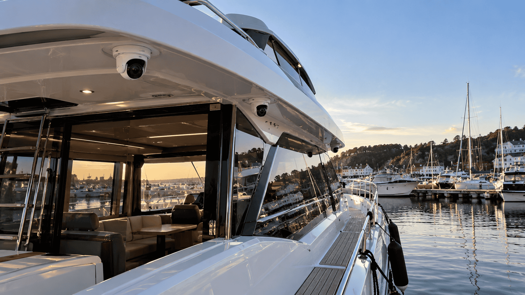 Kameraovervåking på båt og yacht Kameraovervåking på båt og yacht – Telekom Ekspert