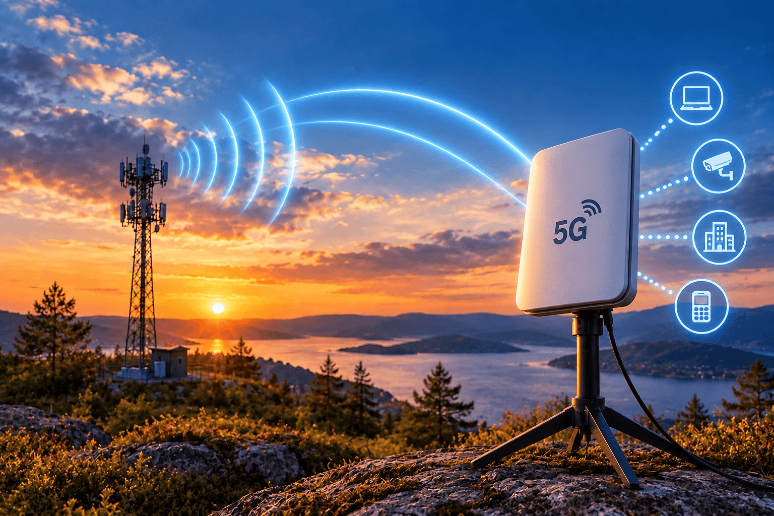 5G-internett – raskt og fleksibelt