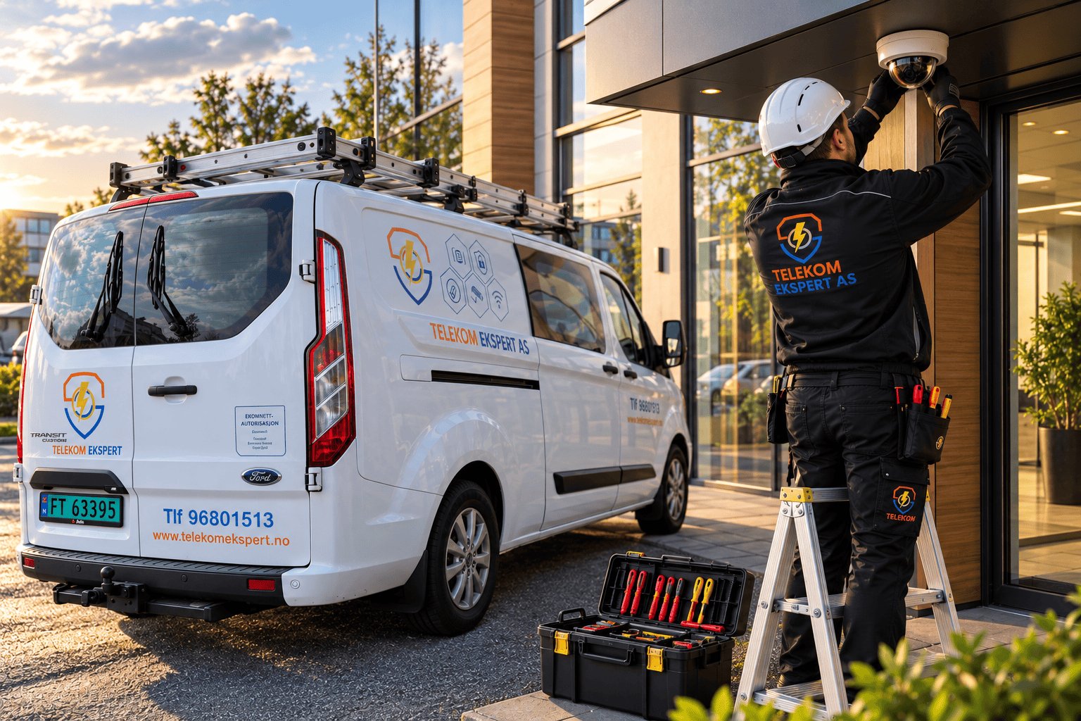 Teknisk service og vedlikehold for bedrifter